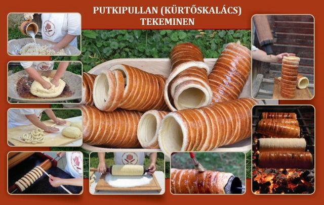 Unkarilainen toripulla: putkipulla – Kürtőskalács