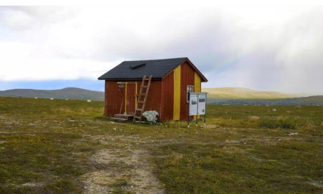 Jäkäläpää kultúrház és Karhu-Korhonen könyvtár (Kép: Ilta Sanomat / Seppo Kärki)