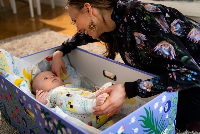 2021-es finn babakelengye – Äitiyspakkaus