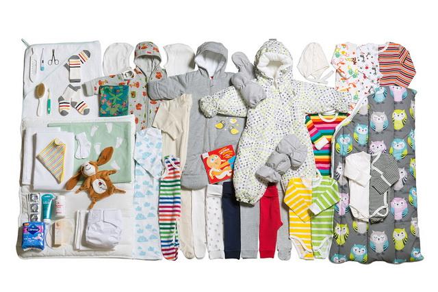 A 2017-es babakelengye Finnországban – Äitiyspakkaus 2017