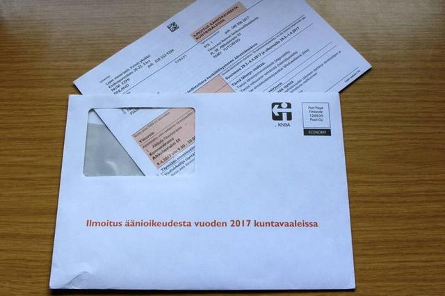 Értesítés a szavazásról (Kép: www.lapinkansa.fi) Értesítés a szavazásról (Kép: www.lapinkansa.fi)