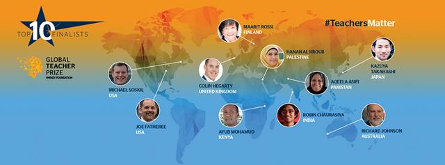 Az utolsó körre tízen maradtak a Global Teacher Prize 2016 versenyben