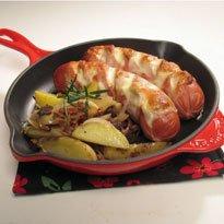 uunimakkara (sütőben sütött krinolin, sajttal)