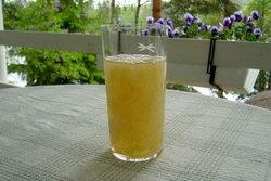 Rebarbarás ital – Raparperikiisseli